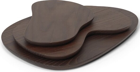 ferm LIVING Cairn Cutting Boards, Set of 3 in Brown