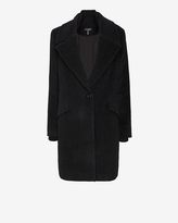 Thumbnail for your product : Exclusive for Intermix Contrast Collar Long Coat: Charcoal