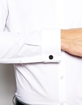 Thumbnail for your product : Paul Smith Round Stripe Logo Cufflinks