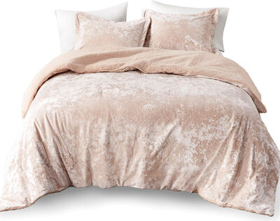 fengshu Bedding - And Reverse Warm Comforter 100% With Crushed Velvet &