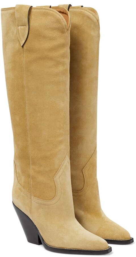 Suede Knee High Boots | Shop the world's largest collection of 