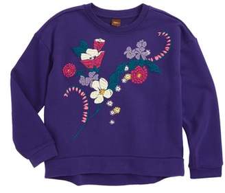 Tea Collection Primrose Embroidered Sweatshirt