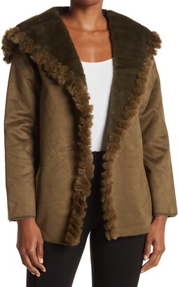 Olive Fur Jacket | Shop the world's largest collection of fashion |  ShopStyle