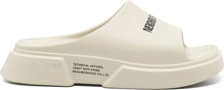 Neighborhood x Paes logo-print slides