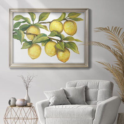 August Grove Ripe for Picking II - Picture Frame Print on Canvas