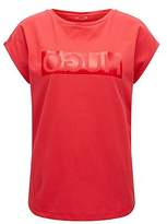 Thumbnail for your product : HUGO BOSS Relaxed-fit T-shirt in cotton with reverse logo