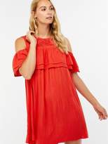 Thumbnail for your product : Accessorize Double Ruffle Beach Dress - Red