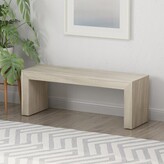 Thumbnail for your product : Ebern Designs Channer Bench Color: Light Gray Oak
