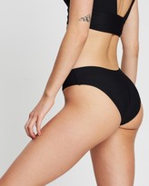 Thumbnail for your product : BONDI BORN Women's Black Bikini Bottoms - Nadia Midi Bikini Bottom
