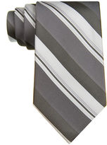 Thumbnail for your product : Calvin Klein Classic Fit Silk Striped Tie