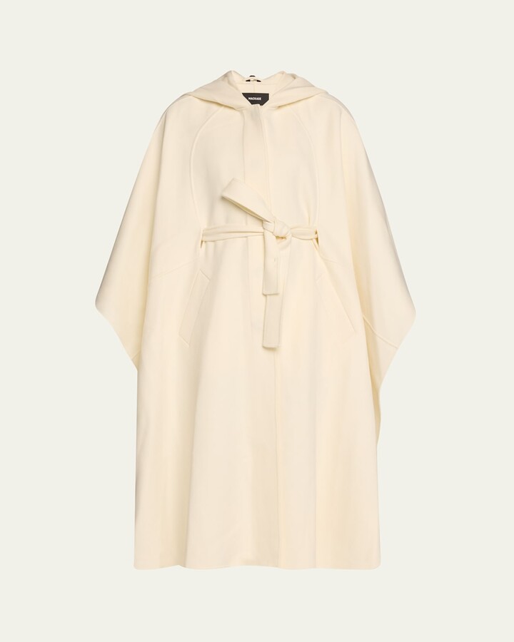 Mackage Kirstyn Double-Face Wool Cape Coat