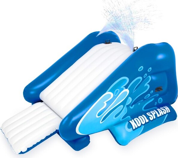 Intex IntexKoolSplashInflatablePlayCenterSwimmingPoolWaterSlide-Blue(ModelNo.58849EP)