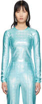 Thumbnail for your product : Saks Potts SSENSE Exclusive Blue Sanya Long Sleeve T-Shirt