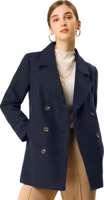 Women's double breasted peacoat Clearance