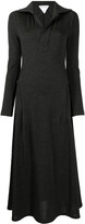 Thumbnail for your product : Bottega Veneta Long-Sleeve Flared Dress