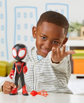 Spidey and His Amazing Friends Supersized Miles Morales, Spider Man Action Figure