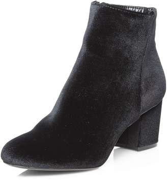 Black Velvet 'A-Lister' Boots