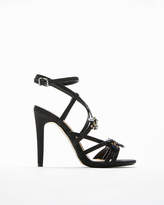 Thumbnail for your product : Express Embellished Strappy Heeled Sandals