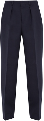 Ami Mid-rise wide-leg trousers