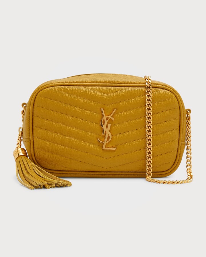 Saint Laurent Lou Mini Grain de Poudre Camera Crossbody Bag ShopStyle