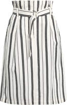 Thumbnail for your product : Claudie Pierlot Symphonie Striped Boucle Skirt