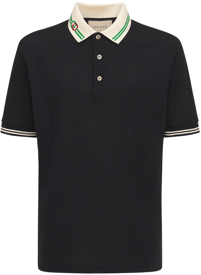 Gucci Stripe Polo Shirts | Shop the world's largest collection of 