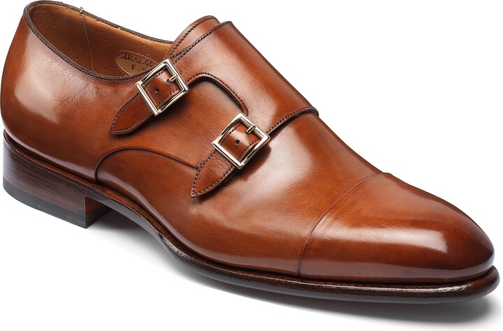 Santoni IRA Double Monk Strap Shoe