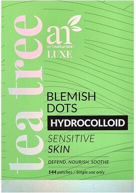 artnaturals artnaturals, Luxe, Hydrocolloid Blemish Dots, Tea Tree, Sensitive Skin, 144 Patches