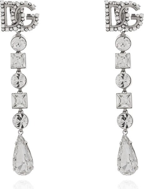 Dolce & Gabbana Embellished Draped Earrings