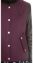 Thumbnail for your product : Club Monaco Gabi Varsity Jacket