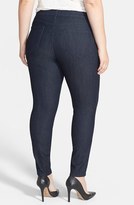 Thumbnail for your product : NYDJ 'Ami' Tonal Stitch Stretch Skinny Jeans (Dark Enzyme) (Plus Size)