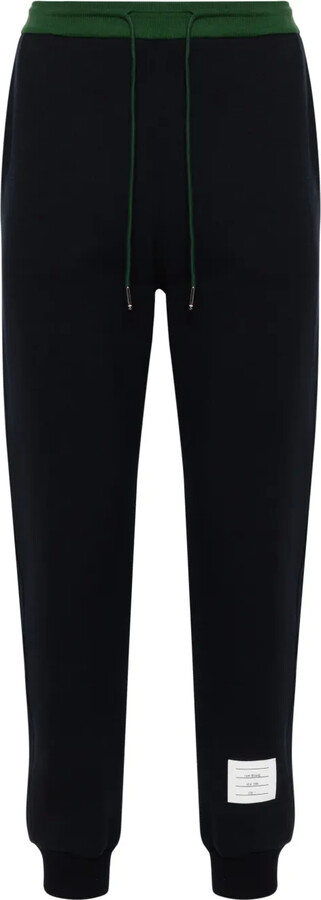 Thom Browne Colour-Block Cotton Track Pants