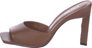 Mae Leather Slides
