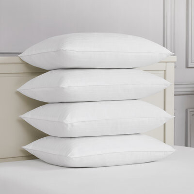 Tommy Bahama Home Tommy Bahama® 4 Pack Medium Density 300 TC Down Alternative Pillows