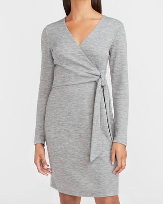 dark grey sheath dress