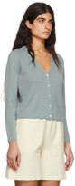 Thumbnail for your product : Vince Blue Knit Cardigan