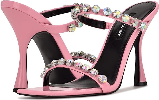 Nine West Aria 5 (Pink) Women's Shoes - ShopStyle Sandals