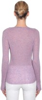 Thumbnail for your product : Rag & Bone V Neck Mohair Blend Rib Knit Sweater