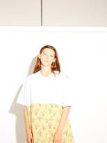 Thumbnail for your product : Raey Acid Tree Print Cotton And Silk T Shirt Dress - Womens - Green Multi
