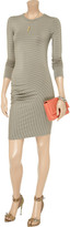 Thumbnail for your product : Alexander Wang T by Ruched stretch-modal dress