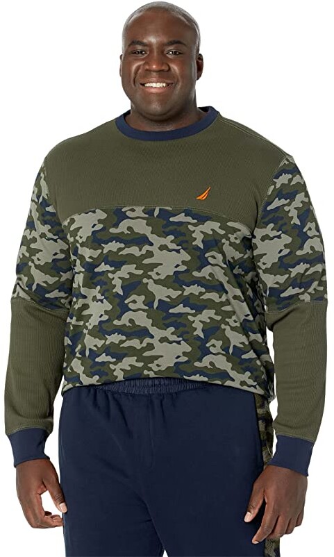 big and tall camo sweatshirt