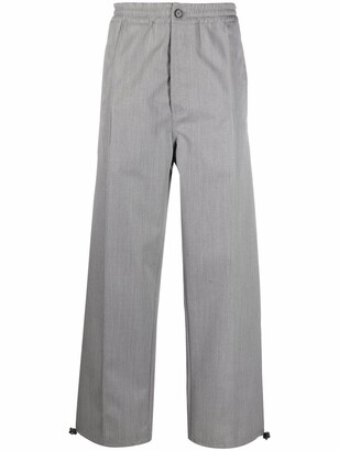 Marni Pintuck-Detail Tailored Trousers