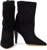 Thumbnail for your product : IRO Gathered Suede Ankle Boots