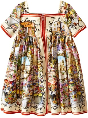 Dolce & Gabbana Kids Printed Dress (Infant)