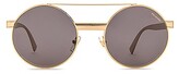 Thumbnail for your product : Versace Metal Round Sunglasses