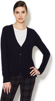 Thumbnail for your product : Magaschoni Cashmere Peplum Cardigan
