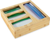 Thumbnail for your product : Home Expressions 4 In 1 Bamboo Storage Bag Drawer Organizer