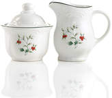 Thumbnail for your product : Pfaltzgraff Winterberry Sugar Bowl and Creamer