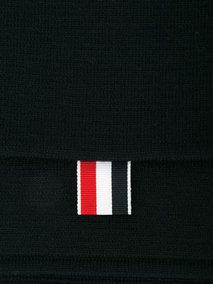 Thom Browne 4-bar striped scarf