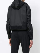 Thumbnail for your product : Prada front zip hooded jacket